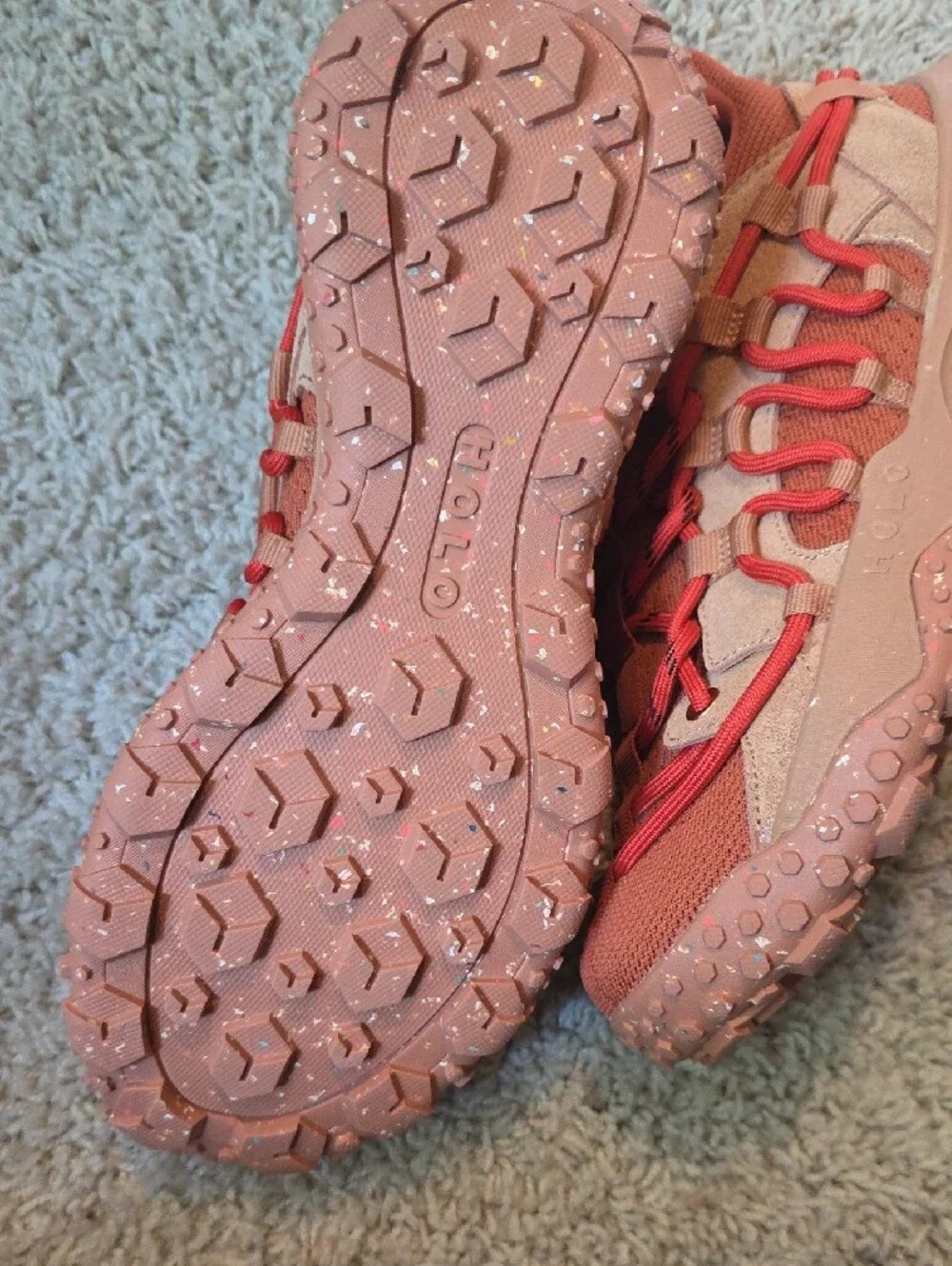 HOLO Footwear Women’s Athletic Sneakers in Rust Size 10 NWT